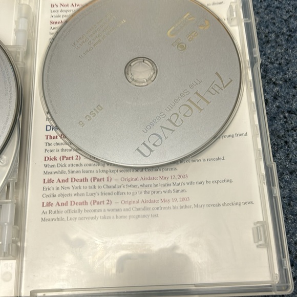 7th Heaven - The Complete Seventh Season (DVD, 2008, 5-Disc Set) - Picture 7 of 7